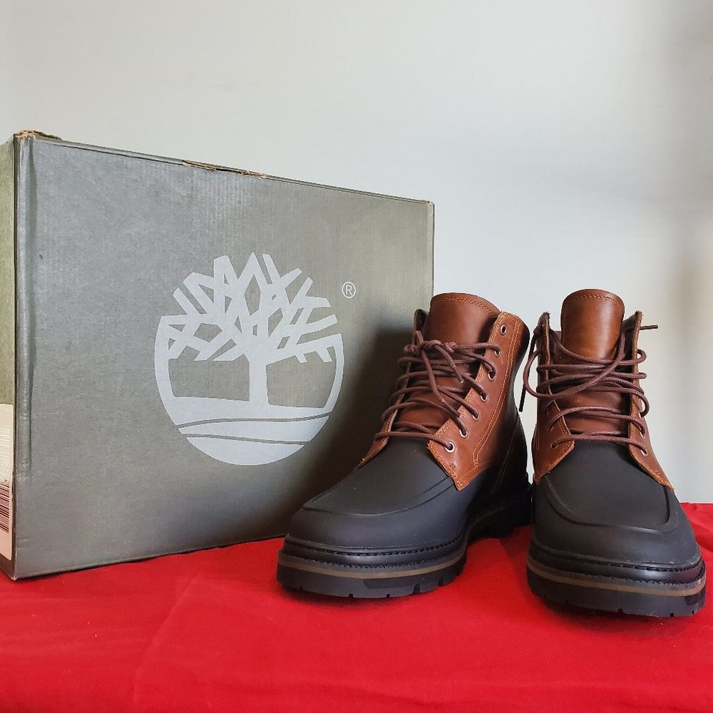 Port union waterproof rust fell grain Timberland WITH BOX